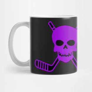 SKULL AND CROSSED HOCKEY STICKS Mug